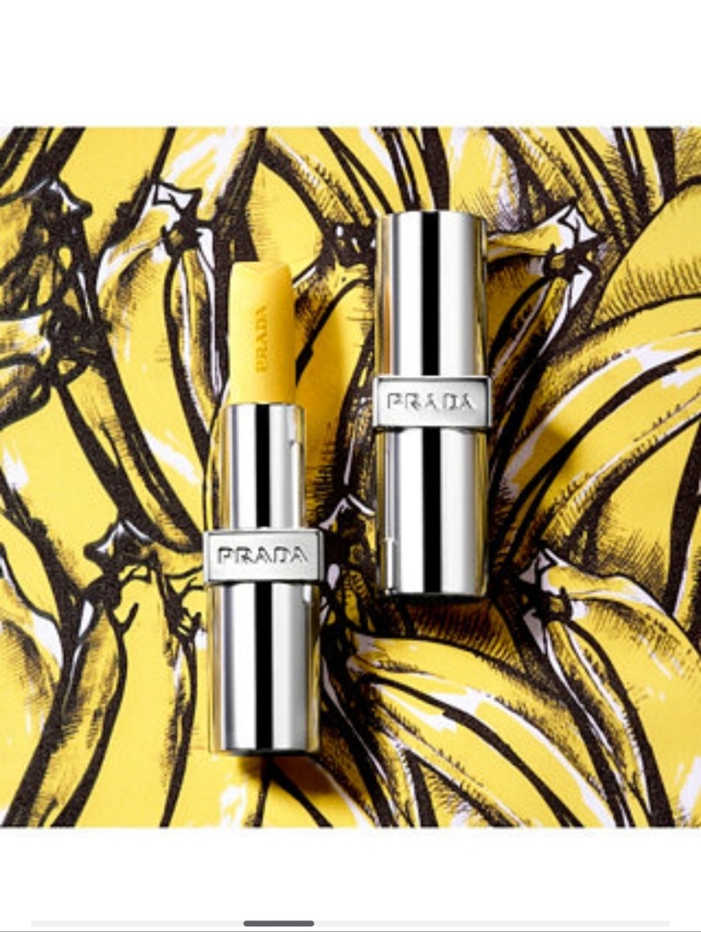 PRADA Hydrating Lip Balm Banana Yellow - Picture 3 of 5